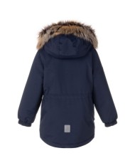 Bernumode | Lenne: Jacket/Parka EDDY 250 g €84.56 Water column: 10 000 mm
Breathable: 10 000 g/m²/24h
Water and soil reprellency: DWR coating (Durable Water Repellent)
BEST SELLER! Boys’ winter parka with luxurious fur
Parka made of highly durable fabric with extra warm wadding!

The childrens’ parka is longer in the back and made of highly waterproof and breathable ActivePlus fabric, which ensures maximum comfort at all times. The waterproof surface of the fabric protects from wind, rain and snow, does not become deformed and handles regular washing, maintaining its initial qualities. The design of the parka features reflective details, which make your child visible even in the darkest of winters. The safe snap-fastened hood detaches from the product if it gets stuck.