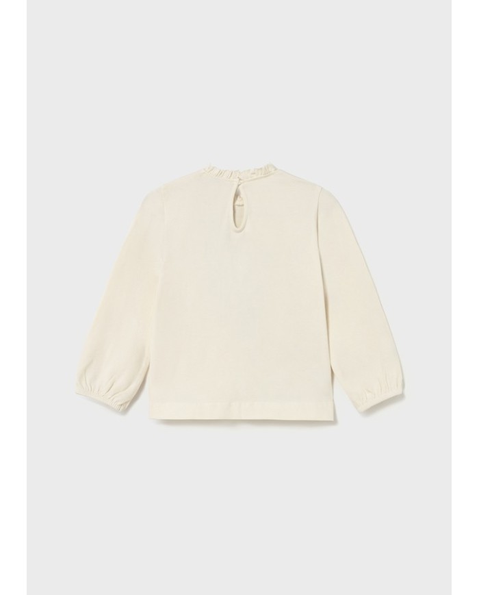 Bernumode | Mayoral: L/s shirt dress €14.46 Long-sleeve baby t-shirt with a round collar featuring a ruffle. Fastens with a single button. Decorative elements include a bow and screen print.
By choosing our cotton products, you’re supporting our investment in the Better Cotton initiative. Better Cotton is sourced through a mass balance system and cannot be physically traced to the final products. However, cotton producers benefit from the demand for Better Cotton in equivalent volumes.
 Bernumode | Mayoral: L/s shirt dress €14.46 Long-sleeve baby t-shirt with a round collar featuring a ruffle. Fastens with a single button. Decorative elements include a bow and screen print.
By choosing our cotton products, you’re supporting our investment in the Better Cotton initiative. Better Cotton is sourced through a mass balance system and cannot be physically traced to the final products. However, cotton producers benefit from the demand for Better Cotton in equivalent volumes.