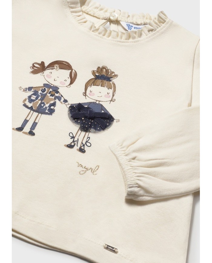 Bernumode | Mayoral: L/s shirt dress €14.46 Long-sleeve baby t-shirt with a round collar featuring a ruffle. Fastens with a single button. Decorative elements include a bow and screen print.
By choosing our cotton products, you’re supporting our investment in the Better Cotton initiative. Better Cotton is sourced through a mass balance system and cannot be physically traced to the final products. However, cotton producers benefit from the demand for Better Cotton in equivalent volumes.
 Bernumode | Mayoral: L/s shirt dress €14.46 Long-sleeve baby t-shirt with a round collar featuring a ruffle. Fastens with a single button. Decorative elements include a bow and screen print.
By choosing our cotton products, you’re supporting our investment in the Better Cotton initiative. Better Cotton is sourced through a mass balance system and cannot be physically traced to the final products. However, cotton producers benefit from the demand for Better Cotton in equivalent volumes.