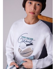 Bernumode | Mayoral: Футболка с длинным рукавом на мальчика 14,46 € Футболка с длинным рукавом для мальчика. Круглый вырез горловины. Декоративные элементы: принт (шелкография). Изделие с QR-кодом из нашей интерактивной коллекции PLAY WITH. Отсканировав QR-код, вы получите доступ к эксклюзивной видеоигре от Mayoral.
Выбирая наши изделия из хлопка, вы поддерживаете наши инвестиции в инициативу Better Cotton. Хлопок Better Cotton поступает по системе баланса масс и не может быть физически прослежен до конечных продуктов. Тем не менее, производители хлопка получают выгоду от спроса на Better Cotton в эквивалентных объёмах.
 Bernumode | Mayoral: Футболка с длинным рукавом на мальчика 14,46 € Футболка с длинным рукавом для мальчика. Круглый вырез горловины. Декоративные элементы: принт (шелкография). Изделие с QR-кодом из нашей интерактивной коллекции PLAY WITH. Отсканировав QR-код, вы получите доступ к эксклюзивной видеоигре от Mayoral.
Выбирая наши изделия из хлопка, вы поддерживаете наши инвестиции в инициативу Better Cotton. Хлопок Better Cotton поступает по системе баланса масс и не может быть физически прослежен до конечных продуктов. Тем не менее, производители хлопка получают выгоду от спроса на Better Cotton в эквивалентных объёмах.