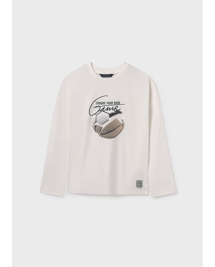 Bernumode | Mayoral: Футболка с длинным рукавом на мальчика 14,46 € Футболка с длинным рукавом для мальчика. Круглый вырез горловины. Декоративные элементы: принт (шелкография). Изделие с QR-кодом из нашей интерактивной коллекции PLAY WITH. Отсканировав QR-код, вы получите доступ к эксклюзивной видеоигре от Mayoral.
Выбирая наши изделия из хлопка, вы поддерживаете наши инвестиции в инициативу Better Cotton. Хлопок Better Cotton поступает по системе баланса масс и не может быть физически прослежен до конечных продуктов. Тем не менее, производители хлопка получают выгоду от спроса на Better Cotton в эквивалентных объёмах.
 Bernumode | Mayoral: Футболка с длинным рукавом на мальчика 14,46 € Футболка с длинным рукавом для мальчика. Круглый вырез горловины. Декоративные элементы: принт (шелкография). Изделие с QR-кодом из нашей интерактивной коллекции PLAY WITH. Отсканировав QR-код, вы получите доступ к эксклюзивной видеоигре от Mayoral.
Выбирая наши изделия из хлопка, вы поддерживаете наши инвестиции в инициативу Better Cotton. Хлопок Better Cotton поступает по системе баланса масс и не может быть физически прослежен до конечных продуктов. Тем не менее, производители хлопка получают выгоду от спроса на Better Cotton в эквивалентных объёмах.