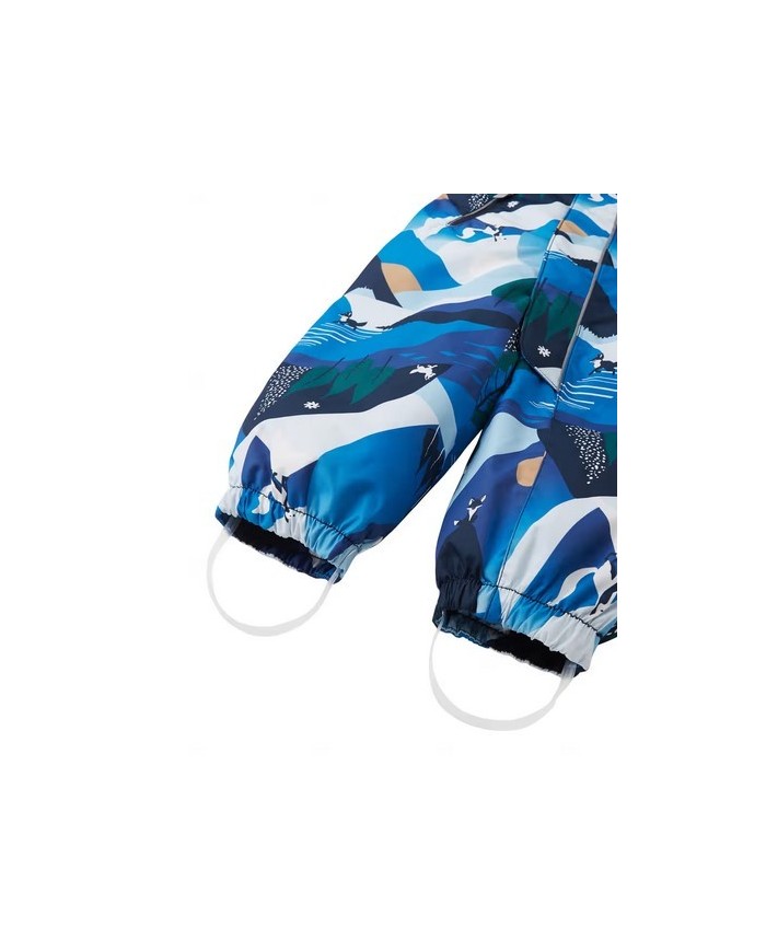Bernumode | Reima: Reimatec winter overall, Puhuri (160 g) €83.39 
Reimatec toddlers' lightweight snowsuit. Water- and windproof, so it's great for days out. Has an insulated seat and a long zipper.
This is a wonderful winter snowsuit for toddlers. Its seams are sealed to keep water out and it's made from a windproof and dirt-repellent material. The insulated seat keeps warmth inside the all-in-one when little ones are playing in the snow. A smooth lining and long zipper makes dressing a breeze and the small zipped pocket keeps treasures safe.
Toddlers' winter overall
All seams sealed waterproof
Fluorocarbon-free water and dirt repellent finish BIONIC-FINISH®ECO
Insulated seat
Smooth polyester lining containing recycled fibers
Safe, detachable hood
Elastic cuffs and leg ends
Detachable elastic foot loops
Long zipper eases dressing up
Zip pocket
 Bernumode | Reima: Reimatec winter overall, Puhuri (160 g) €83.39 
Reimatec toddlers' lightweight snowsuit. Water- and windproof, so it's great for days out. Has an insulated seat and a long zipper.
This is a wonderful winter snowsuit for toddlers. Its seams are sealed to keep water out and it's made from a windproof and dirt-repellent material. The insulated seat keeps warmth inside the all-in-one when little ones are playing in the snow. A smooth lining and long zipper makes dressing a breeze and the small zipped pocket keeps treasures safe.
Toddlers' winter overall
All seams sealed waterproof
Fluorocarbon-free water and dirt repellent finish BIONIC-FINISH®ECO
Insulated seat
Smooth polyester lining containing recycled fibers
Safe, detachable hood
Elastic cuffs and leg ends
Detachable elastic foot loops
Long zipper eases dressing up
Zip pocket