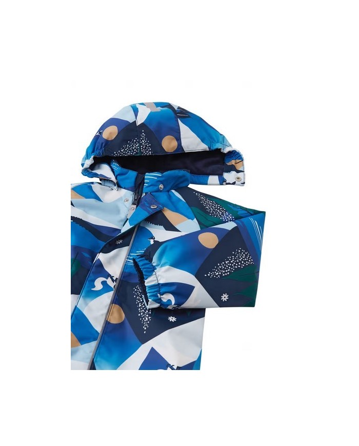 Bernumode | Reima: Reimatec winter overall, Puhuri (160 g) €83.39 
Reimatec toddlers' lightweight snowsuit. Water- and windproof, so it's great for days out. Has an insulated seat and a long zipper.
This is a wonderful winter snowsuit for toddlers. Its seams are sealed to keep water out and it's made from a windproof and dirt-repellent material. The insulated seat keeps warmth inside the all-in-one when little ones are playing in the snow. A smooth lining and long zipper makes dressing a breeze and the small zipped pocket keeps treasures safe.
Toddlers' winter overall
All seams sealed waterproof
Fluorocarbon-free water and dirt repellent finish BIONIC-FINISH®ECO
Insulated seat
Smooth polyester lining containing recycled fibers
Safe, detachable hood
Elastic cuffs and leg ends
Detachable elastic foot loops
Long zipper eases dressing up
Zip pocket
 Bernumode | Reima: Reimatec winter overall, Puhuri (160 g) €83.39 
Reimatec toddlers' lightweight snowsuit. Water- and windproof, so it's great for days out. Has an insulated seat and a long zipper.
This is a wonderful winter snowsuit for toddlers. Its seams are sealed to keep water out and it's made from a windproof and dirt-repellent material. The insulated seat keeps warmth inside the all-in-one when little ones are playing in the snow. A smooth lining and long zipper makes dressing a breeze and the small zipped pocket keeps treasures safe.
Toddlers' winter overall
All seams sealed waterproof
Fluorocarbon-free water and dirt repellent finish BIONIC-FINISH®ECO
Insulated seat
Smooth polyester lining containing recycled fibers
Safe, detachable hood
Elastic cuffs and leg ends
Detachable elastic foot loops
Long zipper eases dressing up
Zip pocket