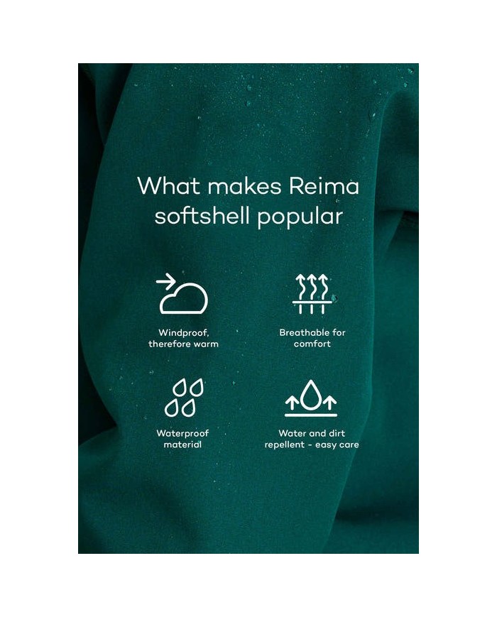 Bernumode | Reima: SoftShell ūdensnecaurlaidīgās Bikses bērniem, Helppo 47,02 € Vēju aizturošas bērnu softshell bikses. Brīvs piegriezums ar regulējamu, elastīgu jostasvietu. Flīsa interjers papildu siltumam un komfortam. Viegli uzvilkt.Ņemiet vērā, ka šuves nav noslēgtas, tāpēc produkts nav pilnībā ūdensizturīgs.Šīs bērnu elpojošās un vēja necaurlaidīgās bikses ir izgatavotas no Reima netīrumus un ūdeni atgrūdoša softshell materiāla, kas satur pārstrādātas šķiedras. Pateicoties flīsa iekšpusei, elastīgajam, regulējamajam jostasvietai un elastīgajām apakšmalām, šis dizains ir patiešām ērts valkāšanai.

Bloķē vēju ārā, bet elpo
Līmēts materiāls, reversā flīss siltumam
Elastīga, regulējama jostasvieta
Elastīgi kāju gali
Atstarojošas detaļas

