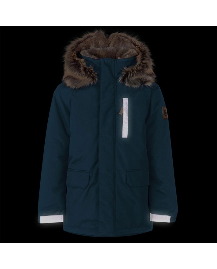 Bernumode | Lenne: Jacket/Parka HANNO 250 g €105.06 Water column: 10 000 mm
Breathable: 10 000 g/m²/24h
Water and soil reprellency: DWR coating (Durable Water Repellent)
BEST SELLER! Boys’ winter parka with luxurious fur
Boys’ parka with a zippered furry hood
This solid-colour Le-Company winter parka is a definite favourite among schoolboys. The fluffy parka features a cool zippered hood, which can be opened to reveal even more fur that covers shoulders. The parka is longer in the back and made of highly waterproof and breathable ActivePlus fabric, which ensures maximum comfort at all times. The waterproof surface of the fabric protects from wind, rain and snow, does not become deformed and handles regular washing, maintaining its initial qualities. Adjustable sleeves. The front of the parka features two zippered sidepockets and a zippered chest pocket. The hood is fully detachable with snap fasteners.
Our high-tech Active+ fabric has a waterproof membrane which prevents water from coming through the product. At the same time it has the ability to evaporate sweat. ◆Water resistance: water column 10 000 mm ◆Breathability: water vapour transmission rate 10 000 g/m²/24h ◆Wind resistance: air permeability 0 l/m²s ◆Water and soil reprellency: DWR coating (Durable Water Repellent)
EXTRA WARM ⁑⁑ insulation is the best choice for frosty weather. Breathable fabric keeps your child from sweating. Heat retaining capacity is much higher than in usual wadding. Offers wearers comfort and freedom of movement in -1..-30°C.
Loop for attaching the reflector.
 Bernumode | Lenne: Jacket/Parka HANNO 250 g €105.06 Water column: 10 000 mm
Breathable: 10 000 g/m²/24h
Water and soil reprellency: DWR coating (Durable Water Repellent)
BEST SELLER! Boys’ winter parka with luxurious fur
Boys’ parka with a zippered furry hood
This solid-colour Le-Company winter parka is a definite favourite among schoolboys. The fluffy parka features a cool zippered hood, which can be opened to reveal even more fur that covers shoulders. The parka is longer in the back and made of highly waterproof and breathable ActivePlus fabric, which ensures maximum comfort at all times. The waterproof surface of the fabric protects from wind, rain and snow, does not become deformed and handles regular washing, maintaining its initial qualities. Adjustable sleeves. The front of the parka features two zippered sidepockets and a zippered chest pocket. The hood is fully detachable with snap fasteners.
Our high-tech Active+ fabric has a waterproof membrane which prevents water from coming through the product. At the same time it has the ability to evaporate sweat. ◆Water resistance: water column 10 000 mm ◆Breathability: water vapour transmission rate 10 000 g/m²/24h ◆Wind resistance: air permeability 0 l/m²s ◆Water and soil reprellency: DWR coating (Durable Water Repellent)
EXTRA WARM ⁑⁑ insulation is the best choice for frosty weather. Breathable fabric keeps your child from sweating. Heat retaining capacity is much higher than in usual wadding. Offers wearers comfort and freedom of movement in -1..-30°C.
Loop for attaching the reflector.