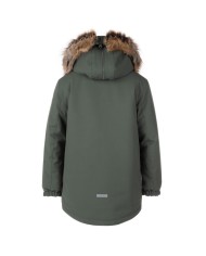 Bernumode | Lenne: Jacket/Parka HANNO 250 g €105.06 Water column: 10 000 mm
Breathable: 10 000 g/m²/24h
Water and soil reprellency: DWR coating (Durable Water Repellent)
BEST SELLER! Boys’ winter parka with luxurious fur
Boys’ parka with a zippered furry hood
This solid-colour Le-Company winter parka is a definite favourite among schoolboys. The fluffy parka features a cool zippered hood, which can be opened to reveal even more fur that covers shoulders. The parka is longer in the back and made of highly waterproof and breathable ActivePlus fabric, which ensures maximum comfort at all times. The waterproof surface of the fabric protects from wind, rain and snow, does not become deformed and handles regular washing, maintaining its initial qualities. Adjustable sleeves. The front of the parka features two zippered sidepockets and a zippered chest pocket. The hood is fully detachable with snap fasteners.
Our high-tech Active+ fabric has a waterproof membrane which prevents water from coming through the product. At the same time it has the ability to evaporate sweat. ◆Water resistance: water column 10 000 mm ◆Breathability: water vapour transmission rate 10 000 g/m²/24h ◆Wind resistance: air permeability 0 l/m²s ◆Water and soil reprellency: DWR coating (Durable Water Repellent)
EXTRA WARM ⁑⁑ insulation is the best choice for frosty weather. Breathable fabric keeps your child from sweating. Heat retaining capacity is much higher than in usual wadding. Offers wearers comfort and freedom of movement in -1..-30°C.
Loop for attaching the reflector.
