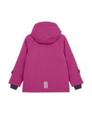 Bernumode | Lego: Winter jacket  for girl LWJAD 804 (140 g) €74.34 Functional LEGO® winter jacket for kids
Keep your child warm and comfortable during winter adventures with this LEGO® winter jacket. Designed for boys and girls, this ski jacket combines classic LEGO elements with practical features to ensure a cozy and safe experience in cold weather.
Provides protection from the rain with a 10,000 mm water column
BIONIC-FINISH ECO® water-repellent finish on the surface
Windproof design with a wind placket under the quality YKK main zipper
3M™ Scotchlite reflector badges on front and back shaped as LEGO bricks, enhancing visibility in the dark
Detachable hood mounted on a unique snap button band for safety
Safety breakaway buckle for attaching LEGO gloves to sleeves in sizes 98-140
Hidden ski pass pocket with zipper closure in the sleeve - a must when skiing
Snow skirt with gripper elastic inside the jacket to keep snow out
Stretchy inner cuff with thumbhole for added warmth and comfort
The taped seams provide additional protection against the elements
Durability: 60,000 rubs
The children's winter jacket is designed with a soft chin guard at the top of the YKK main zipper to protect the delicate skin under the chin. The ski jacket is designed with a safety breakaway buckle for attaching LEGO mittens or gloves to the sleeves in sizes 98-140. If the mitten is pulled at, it releases from the jacket sleeve, reducing the risk of accidents. The detachable hood is mounted on a unique snap button band for safety reasons. When pulled at, the hood releases from the outerwear to reduce the risk of accidents where the kids are stuck on something with the hood. The elastic at the hood opening and reflective thread in the zipper puller at front pockets add to the jacket's functional design. Thanks to the many awesome ski features, the water- and windproof winter jacket is ideal for skiing as well as everyday life.
Specifications• -15 degrees Celsius / 5 Fahrenheit.• 3M reflective badge.• BIONIC-FINISH ECO® water-repellent finish on the surface.• Breathability: 4.000 g/m2/24hours.• Detachable hood.• Durability: 60.000 rubs.• Elastic at hood opening.• Reflective thread in zipper puller at front pockets.• Safety breakaway buckle for attaching the gloves to sleeves. The buckle releases when pulling the gloves.• Safety breakaway buckle only in size 98-140.• Ski pass pocket with zipper closure.• Snow skirt with gripper elastic inside jacket.• Stretchy inner cuff with thumbhole.• Taped seams.• Water column: 10.000 mm.• Wind placket under main zipper.• Windproof.• YKK main zipper.• Zipper pocket(s) on front.
 Bernumode | Lego: Winter jacket  for girl LWJAD 804 (140 g) €74.34 Functional LEGO® winter jacket for kids
Keep your child warm and comfortable during winter adventures with this LEGO® winter jacket. Designed for boys and girls, this ski jacket combines classic LEGO elements with practical features to ensure a cozy and safe experience in cold weather.
Provides protection from the rain with a 10,000 mm water column
BIONIC-FINISH ECO® water-repellent finish on the surface
Windproof design with a wind placket under the quality YKK main zipper
3M™ Scotchlite reflector badges on front and back shaped as LEGO bricks, enhancing visibility in the dark
Detachable hood mounted on a unique snap button band for safety
Safety breakaway buckle for attaching LEGO gloves to sleeves in sizes 98-140
Hidden ski pass pocket with zipper closure in the sleeve - a must when skiing
Snow skirt with gripper elastic inside the jacket to keep snow out
Stretchy inner cuff with thumbhole for added warmth and comfort
The taped seams provide additional protection against the elements
Durability: 60,000 rubs
The children's winter jacket is designed with a soft chin guard at the top of the YKK main zipper to protect the delicate skin under the chin. The ski jacket is designed with a safety breakaway buckle for attaching LEGO mittens or gloves to the sleeves in sizes 98-140. If the mitten is pulled at, it releases from the jacket sleeve, reducing the risk of accidents. The detachable hood is mounted on a unique snap button band for safety reasons. When pulled at, the hood releases from the outerwear to reduce the risk of accidents where the kids are stuck on something with the hood. The elastic at the hood opening and reflective thread in the zipper puller at front pockets add to the jacket's functional design. Thanks to the many awesome ski features, the water- and windproof winter jacket is ideal for skiing as well as everyday life.
Specifications• -15 degrees Celsius / 5 Fahrenheit.• 3M reflective badge.• BIONIC-FINISH ECO® water-repellent finish on the surface.• Breathability: 4.000 g/m2/24hours.• Detachable hood.• Durability: 60.000 rubs.• Elastic at hood opening.• Reflective thread in zipper puller at front pockets.• Safety breakaway buckle for attaching the gloves to sleeves. The buckle releases when pulling the gloves.• Safety breakaway buckle only in size 98-140.• Ski pass pocket with zipper closure.• Snow skirt with gripper elastic inside jacket.• Stretchy inner cuff with thumbhole.• Taped seams.• Water column: 10.000 mm.• Wind placket under main zipper.• Windproof.• YKK main zipper.• Zipper pocket(s) on front.