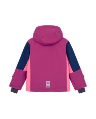Bernumode | Lego: Winter jacket  for girl  LWJAZ 801 (140 g) €74.34 Functional LEGO® ski jacket for kids
Introducing a highly functional LEGO® ski jacket, designed to keep your child warm and comfortable during winter adventures. The cool jacket combines awesome ski features with a trendy design, makint it ideal for everyday use as well as for racing down the slopes.
The water- and windproof winter jacket for boys and girls features a detachable hood mounted on a unique snap button band for safety. When pulled at, the hood releases from the outerwear to reduce the risk of accidents where the kids are stuck on something with the hood. The jacket also includes a safety breakaway buckle in size 98-140 for attaching LEGO gloves to the sleeves. The buckle releases when the glove is pulled, reducing the risk of accidents.
Water column: 10,000 mm for excellent rain protection
Windproof design with a wind placket under the main zipper
The taped seams provide additional protection against the elements
3M™ Scotchlite reflector badges on front and back shaped as LEGO bricks, enhancing visibility in the dark
Hidden ski pass pocket with zipper closure in the sleeve - a must when skiing
Snow skirt with gripper elastic inside the jacket
Stretchy inner cuff with thumbhole for added comfort
Chin guard at the top of the YKK main zipper to protect the delicate skin under the chin
Reflective thread in zipper puller at front pockets
Designed for boys and girls, this LEGO jacket combines functionality with playful style, ensuring your child is ready for any winter adventure.
Specifications• -15 degrees Celsius / 5 Fahrenheit.• 3M reflective badge.• BIONIC-FINISH ECO® water-repellent finish on the surface.• Breathability: 4.000 g/m2/24hours.• Detachable hood.• Durability: 60.000 rubs.• Elastic at hood opening.• Reflective thread in zipper puller at front pockets.• Safety breakaway buckle for attaching the gloves to sleeves. The buckle releases when pulling the gloves.• Safety breakaway buckle only in size 98-140.• Ski pass pocket with zipper closure.• Snow skirt with gripper elastic inside jacket.• Stretchy inner cuff with thumbhole.• Taped seams.• Water column: 10.000 mm.• Wind placket under main zipper.• Windproof.• YKK main zipper.• Zipper pocket(s) on front.
 Bernumode | Lego: Winter jacket  for girl  LWJAZ 801 (140 g) €74.34 Functional LEGO® ski jacket for kids
Introducing a highly functional LEGO® ski jacket, designed to keep your child warm and comfortable during winter adventures. The cool jacket combines awesome ski features with a trendy design, makint it ideal for everyday use as well as for racing down the slopes.
The water- and windproof winter jacket for boys and girls features a detachable hood mounted on a unique snap button band for safety. When pulled at, the hood releases from the outerwear to reduce the risk of accidents where the kids are stuck on something with the hood. The jacket also includes a safety breakaway buckle in size 98-140 for attaching LEGO gloves to the sleeves. The buckle releases when the glove is pulled, reducing the risk of accidents.
Water column: 10,000 mm for excellent rain protection
Windproof design with a wind placket under the main zipper
The taped seams provide additional protection against the elements
3M™ Scotchlite reflector badges on front and back shaped as LEGO bricks, enhancing visibility in the dark
Hidden ski pass pocket with zipper closure in the sleeve - a must when skiing
Snow skirt with gripper elastic inside the jacket
Stretchy inner cuff with thumbhole for added comfort
Chin guard at the top of the YKK main zipper to protect the delicate skin under the chin
Reflective thread in zipper puller at front pockets
Designed for boys and girls, this LEGO jacket combines functionality with playful style, ensuring your child is ready for any winter adventure.
Specifications• -15 degrees Celsius / 5 Fahrenheit.• 3M reflective badge.• BIONIC-FINISH ECO® water-repellent finish on the surface.• Breathability: 4.000 g/m2/24hours.• Detachable hood.• Durability: 60.000 rubs.• Elastic at hood opening.• Reflective thread in zipper puller at front pockets.• Safety breakaway buckle for attaching the gloves to sleeves. The buckle releases when pulling the gloves.• Safety breakaway buckle only in size 98-140.• Ski pass pocket with zipper closure.• Snow skirt with gripper elastic inside jacket.• Stretchy inner cuff with thumbhole.• Taped seams.• Water column: 10.000 mm.• Wind placket under main zipper.• Windproof.• YKK main zipper.• Zipper pocket(s) on front.