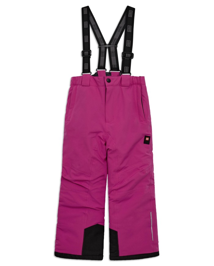 Bernumode | Lego: Kids' waterproof ski pants, LWPOWAI 708  (120 g) €66.90 Durable LEGO® ski pants for kids
These LEGO® ski pants are designed to keep boys and girls comfortable and protected during winter adventures. With a focus on functionality and style, these pants are perfect for skiing and other snowy activities.They have a 10.000 mm water column and are manufactured with fully taped seams to ensure that they keep your son or daughter dry on the playground as well as on the slopes. The durable, breathable, windproof, and even completely waterproof ski pants are reinforced at the leg opening with Cordura reinforcement and have a snow skirt with gripper elastic inside to keep snow out.
Water column of 10,000 mm provides protection from the rain
BIONIC-FINISH ECO® water-repellent finish on the surface
Windproof design to keep the cold at bay
Durability: withstand 60,000 rubs
Cordura reinforcement at the leg opening and inseam for durability
Fully taped seams to ensure that the snowpants are waterproof
Length extension feature inside legs for growing kids
3M reflective piping at the bottom part of the ski pants
Detachable and adjustable suspenders for a perfect fit
The integrated elastics at the waist provide added comfort
Snow skirt with gripper elastic inside bottom legs to keep snow out
Quality YKK main zipper and snap button closure
Zipper pockets on the front
The pants feature a breathable design with a breathability rating of 4,000 g/m2/24hours, ensuring comfort during active play. The reflective thread in the zipper puller at the front pockets adds a touch of safety, while the snap button at the front opening ensures easy wear. Inside the ski pants, there is a smart feature: The length of the trousers can be adjusted by one size, so they can be worn for a longer period of time. All in all, these high-quality ski pants will make your kid's winter adventures even more fun!
Specifications• -15 degrees Celsius / 5 Fahrenheit.• 3M reflective piping.• BIONIC-FINISH ECO® water-repellent finish on the surface.• Breathability: 4.000 g/m2/24hours.• Cordura reinforcement.• Detachable and adjustable suspenders.• Durability: 60.000 rubs.• Elastic at waist sides.• Fully taped seams.• Length extension feature inside legs.• Reflective thread in zipper puller at front pockets.• Snap button at front opening.• Snow skirt with gripper elastic inside bottom legs.• Water column: 10.000 mm.• Windproof.• YKK main zipper.• Zipper pocket(s) on front.
 Bernumode | Lego: Kids' waterproof ski pants, LWPOWAI 708  (120 g) €66.90 Durable LEGO® ski pants for kids
These LEGO® ski pants are designed to keep boys and girls comfortable and protected during winter adventures. With a focus on functionality and style, these pants are perfect for skiing and other snowy activities.They have a 10.000 mm water column and are manufactured with fully taped seams to ensure that they keep your son or daughter dry on the playground as well as on the slopes. The durable, breathable, windproof, and even completely waterproof ski pants are reinforced at the leg opening with Cordura reinforcement and have a snow skirt with gripper elastic inside to keep snow out.
Water column of 10,000 mm provides protection from the rain
BIONIC-FINISH ECO® water-repellent finish on the surface
Windproof design to keep the cold at bay
Durability: withstand 60,000 rubs
Cordura reinforcement at the leg opening and inseam for durability
Fully taped seams to ensure that the snowpants are waterproof
Length extension feature inside legs for growing kids
3M reflective piping at the bottom part of the ski pants
Detachable and adjustable suspenders for a perfect fit
The integrated elastics at the waist provide added comfort
Snow skirt with gripper elastic inside bottom legs to keep snow out
Quality YKK main zipper and snap button closure
Zipper pockets on the front
The pants feature a breathable design with a breathability rating of 4,000 g/m2/24hours, ensuring comfort during active play. The reflective thread in the zipper puller at the front pockets adds a touch of safety, while the snap button at the front opening ensures easy wear. Inside the ski pants, there is a smart feature: The length of the trousers can be adjusted by one size, so they can be worn for a longer period of time. All in all, these high-quality ski pants will make your kid's winter adventures even more fun!
Specifications• -15 degrees Celsius / 5 Fahrenheit.• 3M reflective piping.• BIONIC-FINISH ECO® water-repellent finish on the surface.• Breathability: 4.000 g/m2/24hours.• Cordura reinforcement.• Detachable and adjustable suspenders.• Durability: 60.000 rubs.• Elastic at waist sides.• Fully taped seams.• Length extension feature inside legs.• Reflective thread in zipper puller at front pockets.• Snap button at front opening.• Snow skirt with gripper elastic inside bottom legs.• Water column: 10.000 mm.• Windproof.• YKK main zipper.• Zipper pocket(s) on front.