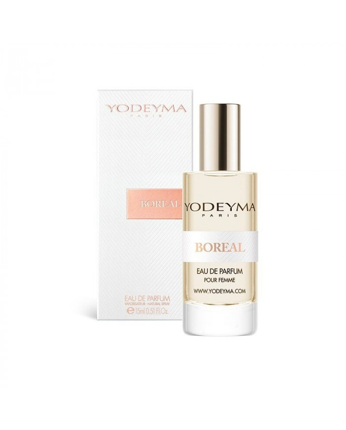 Bernumode | YODEYMA: Boreal Miniperfume 15ML €7.60 This fragrance Boreal Amber created by the online perfumery Yodeyma presents an addictive, luminous and intense fragrance that combines the aromas of jasmine, saffron, cedar wood and amber gray.
Addictive, luminous and intense, with woody amber and floral notes that give off a sensual, elegant aroma that becomes more intense with the passing of time.
Top notes
Jasmine
Heart notes
Saffron
Base notes
Wood
 Bernumode | YODEYMA: Boreal Miniperfume 15ML €7.60 This fragrance Boreal Amber created by the online perfumery Yodeyma presents an addictive, luminous and intense fragrance that combines the aromas of jasmine, saffron, cedar wood and amber gray.
Addictive, luminous and intense, with woody amber and floral notes that give off a sensual, elegant aroma that becomes more intense with the passing of time.
Top notes
Jasmine
Heart notes
Saffron
Base notes
Wood