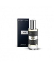 Bernumode | YODEYMA: ROOT Miniperfume 15ML 6,69 € Neaizmirstamais citrusu sajaukums sākuma notīs kombinācijā ar kardamonu un dzintaru piešķir šim parfīmam intensīvu un pievilcīgu aromātu.
Austrumniecisks - Koka Parfīms jūtīgam, elegantam, vīrišķīgam un klasiskam vīrietim.
Sākuma notis ir tās, kuras parfīmā sajūtamas pašas pirmās.Sirds notis ir smaržu esence un būtība.Fona notis ir tās, kuras parfīmam piešķir dziļumu un noturību.


Sākuma nots
Greipfrūts


Sirds nots
Ģerānija


Fona nots
Pačūlija

