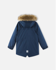 Bernumode | Reima: Reimatec winter jacket for teenagers, Ajaton(160 g) €118.17 


• All seams sealed waterproof• Smooth polyester lining• Fellex® insulation• Safe, detachable and adjustable hood with detachable faux fur trim• Adjustable cuffs• Two flap pockets• Zipped chest pocket• Adjustable waist
Sustainability
• bluesign® product• bluesign® approved main material, lining and insulation• Fluorocarbon-free water and dirt repellent finish BIONIC-FINISH®ECO• Contains certified recycled fibers• 100% recycled insulation




