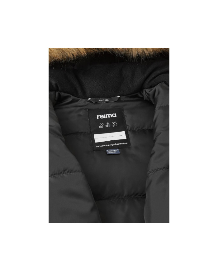 Bernumode | Reima: Reimatec winter jacket for teenagers, Ajaton(160 g) €118.17 




A classic, long-lasting waterproof winter coat for kids. This insulated jacket comes with handy details and lots of recycled fibers. The name, Ajaton, is Finnish for 'timeless'. Old Naapuri renewed.






Meet the Ajaton kids' waterproof winter jacket, expertly crafted for your little adventurer. Boasting full waterproofing with all seams taped, this jacket keeps the chill at bay while ensuring your child remains dry and comfortable. The durable material breathes well and is resistant to water and dirt, making clean-up a breeze. The 100% recycled insulation offers convenient warmth. For added comfort, the jacket features an adjustable waist, cuffs and a safe, detachable hood with faux fur trim. Plus, it comes with two handy flap pockets and a zipped chest pocket for their little treasures. While the reflective details can help make kids more visible in the dark, it's a bright idea to hang a reflector in the loop that's hidden under the right-hand side front pocket flap! 




• All seams sealed waterproof• Smooth polyester lining• Fellex® insulation• Safe, detachable and adjustable hood with detachable faux fur trim• Adjustable cuffs• Two flap pockets• Zipped chest pocket• Adjustable waist
Sustainability
• bluesign® product• bluesign® approved main material, lining and insulation• Fluorocarbon-free water and dirt repellent finish BIONIC-FINISH®ECO• Contains certified recycled fibers• 100% recycled insulation




