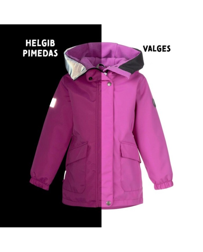 Bernumode | Lenne: Demi season Jacket EMMI (45g) €74.64 Active+ spring parka

This Lenne girls’ parka made of weatherproof ActivePlus fabric is ideal outerwear from early spring to late autumn. The universal cut is perfect for wearing with warm suspender trousers, jeans or dress. The long back, high neckline, as well as wind and waterproof hood provide protection in the event of sudden showers or stormy weather. The waterproof surface of the fabric protects its wearer from wind and rain, does not become deformed and handles regular washing, maintaining its original qualities. The parka has two pockets. The reflective details make your child visible even when it is dark outside.


Our high-tech Active+ fabric has a waterproof membrane which prevents water from coming through the product. At the same time it has the ability to evaporate sweat. ◆Water resistance: water column 10 000 mm ◆Breathability: water vapour transmission rate 10 000 g/m²/24h ◆Wind resistance: air permeability 0 l/m²s ◆Water and soil reprellency: DWR coating (Durable Water Repellent)


LIGHTLY WARM * insulation is best in spring-autumn season. Perfect for temperatures +5..+15°C. This wadding is made of recycled materials, reducing the need to overly consume natural resources. Tip: Check the „feels like“ temperature. Factors like wind and humidity play a great role on how cold you feel and you might need to use an extra layer.


Loop for attaching the reflector.


