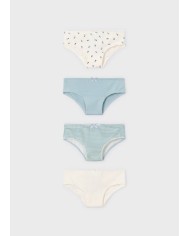 Bernumode | Mayoral: Panties for girl, 4 pcs set €15.62 Set of four girls’ panties. Comfortable, soft, and practical, perfect for everyday wear.
