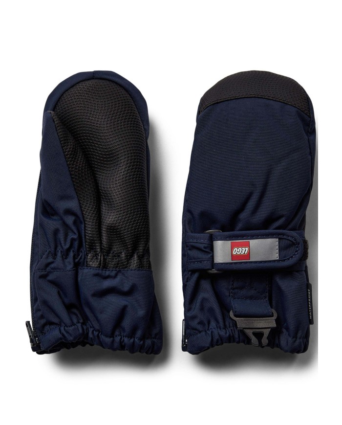Bernumode | LEGO® Wear: Kids' waterprooof mittens with membrane, LWARIPO 703 €26.00 LEGO® mittens for little boys and girlsIt can be quite a job to put on gloves or mittens on the little ones. That is why there is a long zipper along the inner side of the mitten to ease putting them on and taking them off.WHY YOU WILL LOVE THE MITTENS    The TEC mittens are made in a 100% windproof, waterproof, and breathable material    The LEGO® mitten has an ergonomic fit and a PU anti-slip material on the palms for a better grip    There is a practical YKK zipper along the inseam, so that the mittens are easier to put on and take off the little hands – and to zip over the sleeve openingElasticated wrist with a reflector and hook and loop closure for an optimum fit. The PLAY mitten entry is also elasticated to keep snow out. They have a waterproof and breathable Fan-Tex membrane between the inner and outer layer which makes them 100% waterproof. The inner layer is a snug and insulating Thinsulate material.Safety break-away buckle for attaching the mittens to a snowsuit or jacket sleeve. The buckle releases when pulling the mittens, so that your child does not get stuck on anything.Choose between many lovely colours. Bernumode | LEGO® Wear: Kids' waterprooof mittens with membrane, LWARIPO 703 €26.00 LEGO® mittens for little boys and girlsIt can be quite a job to put on gloves or mittens on the little ones. That is why there is a long zipper along the inner side of the mitten to ease putting them on and taking them off.WHY YOU WILL LOVE THE MITTENS    The TEC mittens are made in a 100% windproof, waterproof, and breathable material    The LEGO® mitten has an ergonomic fit and a PU anti-slip material on the palms for a better grip    There is a practical YKK zipper along the inseam, so that the mittens are easier to put on and take off the little hands – and to zip over the sleeve openingElasticated wrist with a reflector and hook and loop closure for an optimum fit. The PLAY mitten entry is also elasticated to keep snow out. They have a waterproof and breathable Fan-Tex membrane between the inner and outer layer which makes them 100% waterproof. The inner layer is a snug and insulating Thinsulate material.Safety break-away buckle for attaching the mittens to a snowsuit or jacket sleeve. The buckle releases when pulling the mittens, so that your child does not get stuck on anything.Choose between many lovely colours.