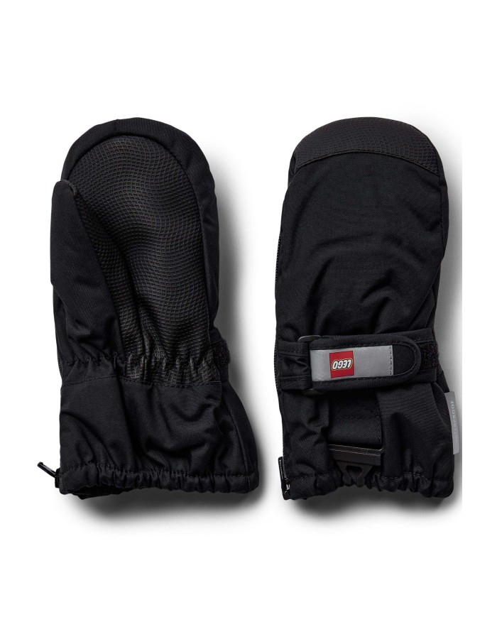 Bernumode | LEGO® Wear: Kids' waterprooof mittens with membrane, LWARIPO 703 €26.00 LEGO® mittens for little boys and girlsIt can be quite a job to put on gloves or mittens on the little ones. That is why there is a long zipper along the inner side of the mitten to ease putting them on and taking them off.WHY YOU WILL LOVE THE MITTENS    The TEC mittens are made in a 100% windproof, waterproof, and breathable material    The LEGO® mitten has an ergonomic fit and a PU anti-slip material on the palms for a better grip    There is a practical YKK zipper along the inseam, so that the mittens are easier to put on and take off the little hands – and to zip over the sleeve openingElasticated wrist with a reflector and hook and loop closure for an optimum fit. The PLAY mitten entry is also elasticated to keep snow out. They have a waterproof and breathable Fan-Tex membrane between the inner and outer layer which makes them 100% waterproof. The inner layer is a snug and insulating Thinsulate material.Safety break-away buckle for attaching the mittens to a snowsuit or jacket sleeve. The buckle releases when pulling the mittens, so that your child does not get stuck on anything.Choose between many lovely colours. Bernumode | LEGO® Wear: Kids' waterprooof mittens with membrane, LWARIPO 703 €26.00 LEGO® mittens for little boys and girlsIt can be quite a job to put on gloves or mittens on the little ones. That is why there is a long zipper along the inner side of the mitten to ease putting them on and taking them off.WHY YOU WILL LOVE THE MITTENS    The TEC mittens are made in a 100% windproof, waterproof, and breathable material    The LEGO® mitten has an ergonomic fit and a PU anti-slip material on the palms for a better grip    There is a practical YKK zipper along the inseam, so that the mittens are easier to put on and take off the little hands – and to zip over the sleeve openingElasticated wrist with a reflector and hook and loop closure for an optimum fit. The PLAY mitten entry is also elasticated to keep snow out. They have a waterproof and breathable Fan-Tex membrane between the inner and outer layer which makes them 100% waterproof. The inner layer is a snug and insulating Thinsulate material.Safety break-away buckle for attaching the mittens to a snowsuit or jacket sleeve. The buckle releases when pulling the mittens, so that your child does not get stuck on anything.Choose between many lovely colours.