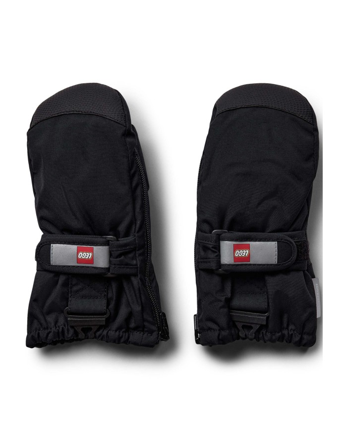 Bernumode | LEGO® Wear: Kids' waterprooof mittens with membrane, LWARIPO 703 €26.00 LEGO® mittens for little boys and girlsIt can be quite a job to put on gloves or mittens on the little ones. That is why there is a long zipper along the inner side of the mitten to ease putting them on and taking them off.WHY YOU WILL LOVE THE MITTENS    The TEC mittens are made in a 100% windproof, waterproof, and breathable material    The LEGO® mitten has an ergonomic fit and a PU anti-slip material on the palms for a better grip    There is a practical YKK zipper along the inseam, so that the mittens are easier to put on and take off the little hands – and to zip over the sleeve openingElasticated wrist with a reflector and hook and loop closure for an optimum fit. The PLAY mitten entry is also elasticated to keep snow out. They have a waterproof and breathable Fan-Tex membrane between the inner and outer layer which makes them 100% waterproof. The inner layer is a snug and insulating Thinsulate material.Safety break-away buckle for attaching the mittens to a snowsuit or jacket sleeve. The buckle releases when pulling the mittens, so that your child does not get stuck on anything.Choose between many lovely colours. Bernumode | LEGO® Wear: Kids' waterprooof mittens with membrane, LWARIPO 703 €26.00 LEGO® mittens for little boys and girlsIt can be quite a job to put on gloves or mittens on the little ones. That is why there is a long zipper along the inner side of the mitten to ease putting them on and taking them off.WHY YOU WILL LOVE THE MITTENS    The TEC mittens are made in a 100% windproof, waterproof, and breathable material    The LEGO® mitten has an ergonomic fit and a PU anti-slip material on the palms for a better grip    There is a practical YKK zipper along the inseam, so that the mittens are easier to put on and take off the little hands – and to zip over the sleeve openingElasticated wrist with a reflector and hook and loop closure for an optimum fit. The PLAY mitten entry is also elasticated to keep snow out. They have a waterproof and breathable Fan-Tex membrane between the inner and outer layer which makes them 100% waterproof. The inner layer is a snug and insulating Thinsulate material.Safety break-away buckle for attaching the mittens to a snowsuit or jacket sleeve. The buckle releases when pulling the mittens, so that your child does not get stuck on anything.Choose between many lovely colours.