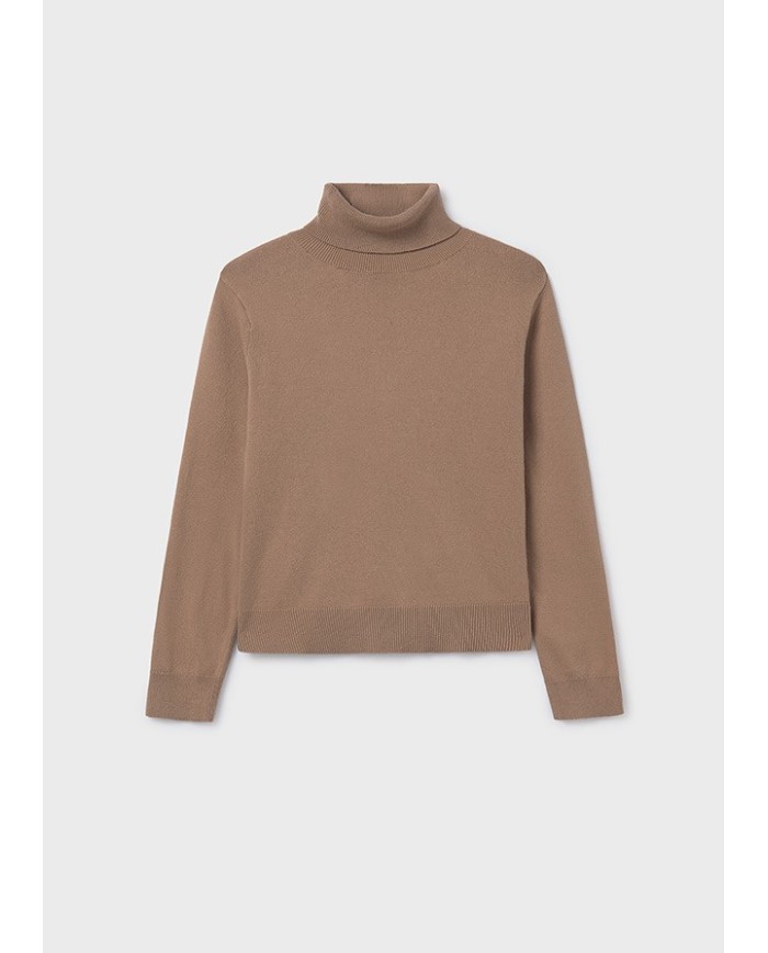 Bernumode | Mayoral: Basic knitting turtleneck €19.42 Long-sleeved sweater for girls. High neckline. Part of the Mayoral Basic line, featuring versatile pieces that are easy to mix and match and essential for her outfits. Bernumode | Mayoral: Basic knitting turtleneck €19.42 Long-sleeved sweater for girls. High neckline. Part of the Mayoral Basic line, featuring versatile pieces that are easy to mix and match and essential for her outfits.