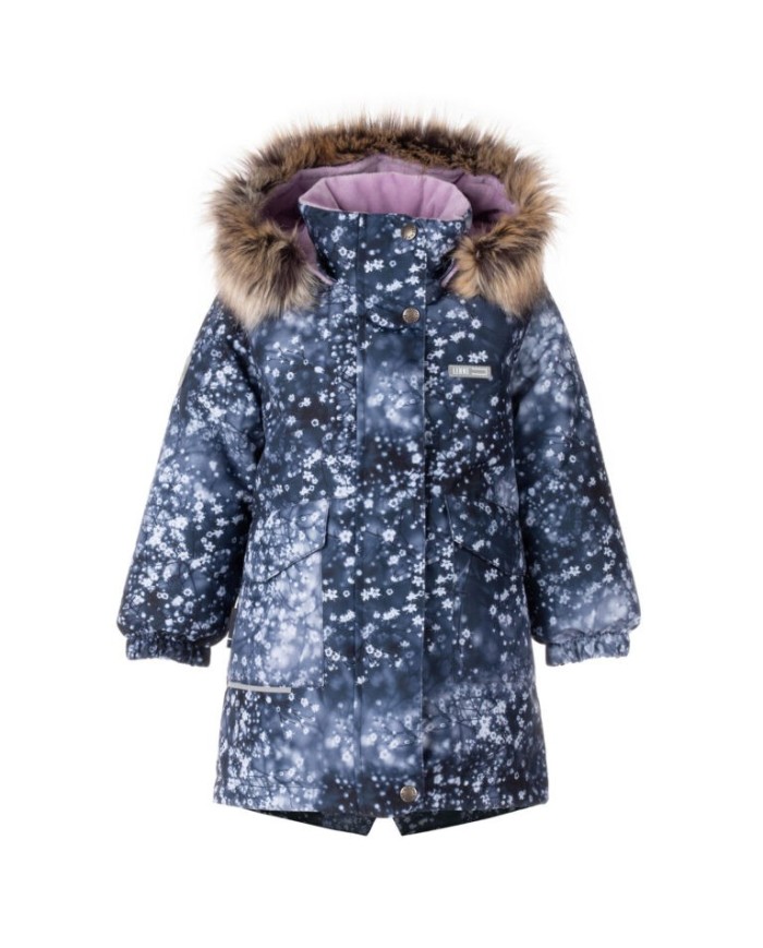 Bernumode | Lenne: Jacket/Parka VIOLA 250 g €82.58 
EXTRA WARM ⁑⁑ insulation is the best choice for frosty weather. Breathable fabric keeps your child from sweating. Heat retaining capacity is much higher than in usual wadding. Offers wearers comfort and freedom of movement in -1..-30°C.
Cuff with soft fur lining. This unique detail for outdoor clothing protects your kids gentle skin from rubbing against strong and durable fabric. Prefer this irreplaceable solution when choosing an outdoor garment.
Loop for attaching the reflector.

Parka made of highly durable fabric with extra warm wadding!
The childrens’ parka is longer in the back and made of highly waterproof and breathable ActivePlus fabric, which ensures maximum comfort at all times. The waterproof surface of the fabric protects from wind, rain and snow, does not become deformed and handles regular washing, maintaining its initial qualities. Adjustable waist gives perfect fit to a growing child. The design features reflective details, which make your child visible even in the darkest of winters.

