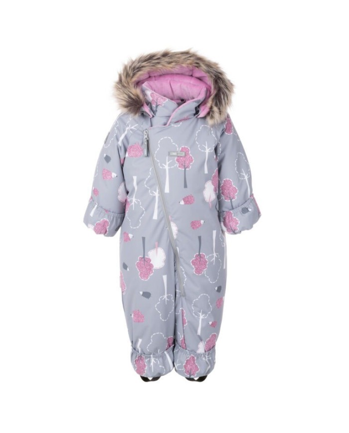 Bernumode | Lenne: Baby overall DERRY 250 g €69.36 EXTRA WARM ⁑⁑ insulation is the best choice for frosty weather. Breathable fabric keeps your child from sweating. Heat retaining capacity is much higher than in usual wadding. Offers wearers comfort and freedom of movement in -1..-30°C.
Fold-over cuffs to keep your babies hands and feet warm. Tip: buy a bigger size and fold the cuffs. As you baby grows little hands and feet will come out and need just a pair of mittens and booties.
Soft and gentle lining is made of natural material that comforts and keeps your baby warm. Standard 100 by Oeko-Tex fabrics are certified free of harmful chemicals, are skin friendly and guarantee the safety of the fabric.
Reflective fabric, the print on the fabric reflects in the dark and makes child more visible



Extra warm winter overall with fun print is perfect for enjoying winter fun!
Warm winter overall with adorable print is gorgeous and comfortable. Winter inspired patterns are perfect for making snow angels and enjoying all sorts of winter fun. Adjust the overall as your child grows by folding cuffs on hands and feet or by folding them open and adding mittens with booties. Elastic foot loops keep trouser legs securely on the booties. Reflective details make the child visible in the dark.




