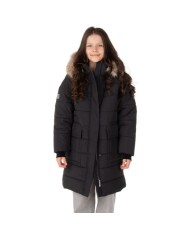 Bernumode | Lenne: Winter coat for girl LILIAN 250 g €101.09 Water column: 10 000 mm
Breathable: 10 000 g/m²/24h
Water and soil reprellency: DWR coating (Durable Water Repellent)

Wider and longer winter coat if perfect for cold weather!
The girls’ coat is made of soft weatherproof material and features wider design. The front of the coat features two deep pockets for keys and mobile phone. Long zipper at the front is convenient as it is possible to open it from both sides. At the sleeve end there is soft and warm fleece to prevent the cold form getting in.
The high-tech Active+ fabric provides maximum protection even in the most changeable weather – its membrane is waterproof yet breathable, allowing moisture to escape from the body. With a waterproof rating of 10,000 mm, breathability of 10,000 g/m²/24 h, windproof performance, and a DWR-treated water-repellent surface, it keeps the wearer warm and dry in any situation.
EXTRA WARM – perfect for extreme cold, down to –30 °C. Keeps warm while breathable materials help prevent overheating. The padding is made from recycled materials.
Soft furry lining
Loop for attaching the reflector.
