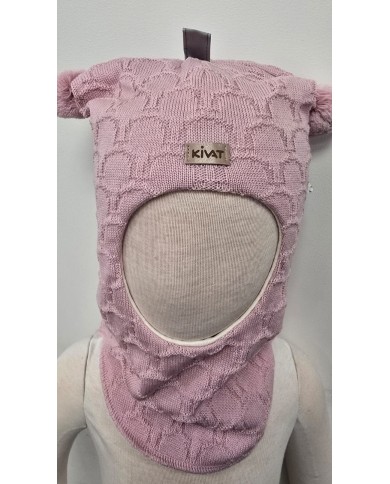 KIVAT: Hood with structure knit KIVAT: Hood with structure knit