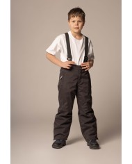 Bernumode | Lenne: Trousers  COOPER 80g €69.34 
Rough weather conditions of Estonia and the Nordic Countries, which make very high demands on children's clothing, are the foundation grounds of creating any new model. High-tech fabrics are used in order to fulfill all the requirements of the well-being of a happy child in any circumstance.Lenne's main goals in product development are safety, comfort, practicality and easy caring.
Our high-tech Active+ fabric has a waterproof membrane which prevents water from coming through the product. At the same time it has the ability to evaporate sweat.
Warm winter trousers are perfect for skiing and hiking!
Sporty style offers maximum freedom for all outdoor activities. The style has warm winter lining, two side pockets with zippers and reflective details that make the wearer more visible in the dark.
Inner cuffs to protect legs from snow.
Water column: 10 000 mm
Breathable: 10 000 g/m²/24h
Water and soil reprellency: DWR coating (Durable Water Repellent)
