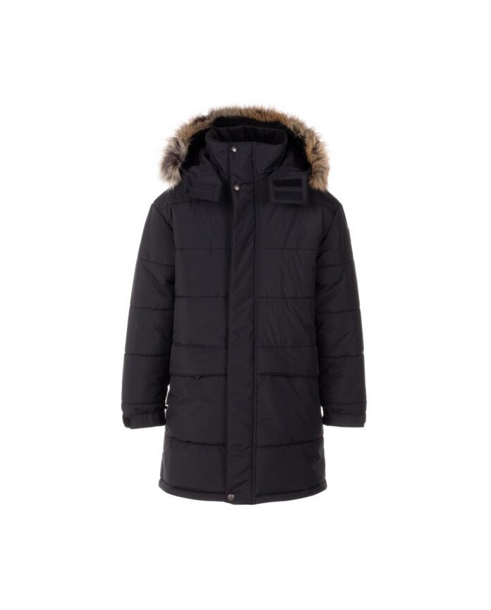 Bernumode | LENNE: Зимнее пальто  SCOTY 250 г 104,93 € Высокотехнологичная ткань Active обеспечивает идеальную защиту в любую погоду: её мембрана водонепроницаема и одновременно дышащая, позволяя влаге испаряться от тела. Благодаря водонепроницаемости 5000 мм, воздухопроницаемости 5000 г/м²/24 ч, ветрозащитным свойствам и водоотталкивающей поверхности с обработкой DWR она сохраняет тепло и сухость в любых условиях. Водоотталкивающая пропитка не содержит PFC.
ОСОБАЯ ТЕПЛОИЗОЛЯЦИЯ – идеально для экстремального холода, до –30 °C. Сохраняет тепло, а дышащие материалы помогают предотвратить перегрев. Утеплитель изготовлен из переработанных материалов. Однотонное зимнее пальто Le-Company для мальчиков — настоящий фаворит среди юных модников!
Мягкий мех в воротнике, капюшоне и на манжетах рукавов защищает чувствительную кожу от трения, делая изделие особенно комфортным.
Тёплая и уютная подкладка обеспечивает исключительный комфорт и добавляет изысканности изделию. Идеально подходит для холодных дней, когда хочется и тепла, и мягкости.
Петля для крепления светоотражателя.
Этот стильный и практичный зимний пуховик для мальчиков выполнен из погодостойкой ткани Active. Ткань с водонепроницаемым покрытием защищает от ветра, дождя и снега, сохраняет форму и выдерживает регулярные стирки, сохраняя свои исходные свойства. Куртка оснащена двумя фронтальными карманами на молнии, капюшон съёмный на кнопках. В дизайн изделия интегрированы светоотражающие элементы. Манжеты регулируются липучками.