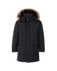 Bernumode | Lenne: Weatherproof Winter Coat for Active Youth, SCOTY 250 g €104.93 The high-tech Active fabric provides perfect protection in any weather – its membrane is waterproof yet breathable, allowing moisture to escape from the body. With a waterproof rating of 5000 mm, breathability of 5000 g/m²/24 h, windproof performance, and a DWR-treated water-repellent surface, it keeps you warm and dry in all conditions. PFC-free water-repellent finish.

EXTRA WARM – perfect for extreme cold, down to –30 °C. Keeps warm while breathable materials help prevent overheating. The padding is made from recycled materials.The Solid-Colored Le-Company Winter Coat for Boys is a Firm Favorite among Youngsters!
Soft fur in the collar, hood and sleeve ends protects the delicate skin from rubbing, making the product extra comfortable.
Warm and cozy lining that provides exceptional comfort and adds a touch of elegance to the garment. Perfect for cold days when you want both warmth and softness.
Loop for attaching the reflector.
This stylish and practical boys’ winter coat is made from weatherproof Active fabric. The fabric with a waterproof coating protects against wind, rain, and snow, retains its shape, and withstands regular washing while maintaining its original properties. The jacket features two zippered pockets on the front, and the hood is detachable with snaps. Reflective details are incorporated into the jacket’s design. The cuffs are adjustable with Velcro fasteners.
