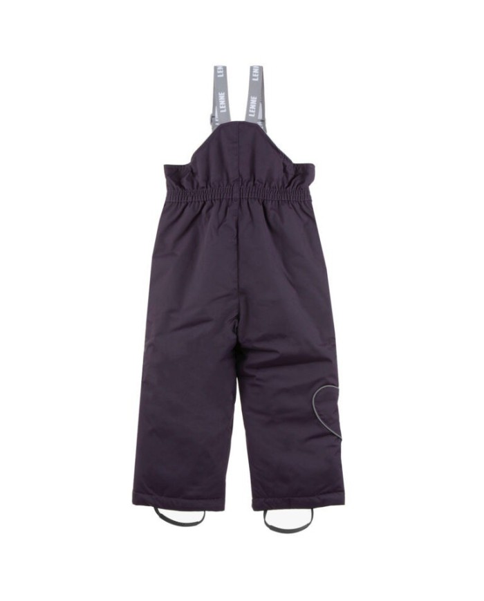 Bernumode | Lenne: Trousers HEILY 150g €51.98 Winter pants

Rough weather conditions of Estonia and the Nordic Countries, which make very high demands on children's clothing, are the foundation grounds of creating any new model. High-tech fabrics are used in order to fulfill all the requirements of the well-being of a happy child in any circumstance.Lenne's main goals in product development are safety, comfort, practicality and easy caring.
Active products are: light weighted, wind resistant and warm, breathable and water resistant, durable, safe, with exceptional design, easily cleanable.
Lenne is using Isosoft insulation material, which is presently the best new generation insulation which has a two times higher warmth maintenance coefficient and the technology applied in it allows for the volume of the insulation to be decreased four times in relation to the traditional insulation. Isosoft is rarely used in the manufacturing of childrens’ clothing due to its price. It ensures the unique comfort of warmth, it maintains warmth at the child’s skin and prevents the cold from entering inside, thanks to the unique micro-porous structure. Moreover, it allows the child to move freely and unhampered. The product’s great advantage is the fact that it effectively removes moisture to the outside, which additionally increases the comfort of use.Isosoft guarantees the effect of thermal insulation and lightness of the material through the special insulation components – these components are made up of thousands of individual fibres in the shape of a hollow tube. The material is as light as down and it is also very elastic – it returns to its original shape after compression or washing.
Water column: 10 000 mm
Breathable: 10 000 g/m²/24h
Water and soil reprellency: DWR coating (Durable Water Repellent)
