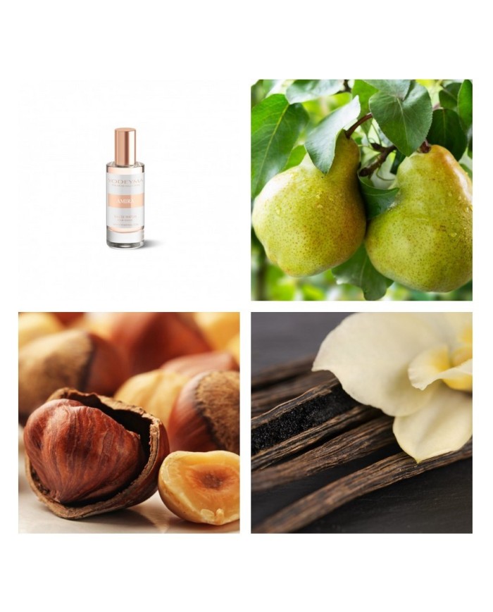 Bernumode | YODEYMA: Amira Miniperfume 15мл 7,60 € Пробудите свою фантазию с этим современным и суггестивным ароматом, вдохновленным миром сновидений. Его ноты расплываются в настоящем путешествии ощущений.
Верхняя нота:
Груша
Сердечная нота:
Лесной орех
Базовая нота:
Ваниль