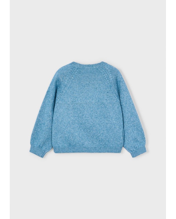 Bernumode | Mayoral: Adīts džemperis meitenei 19,03 € Meiteņu džemperis ar pufpiedurknēm. Apaļš kakls. Satur pārstrādātu poliestera audumu. Mīksts trikotāžas audums, patīkams pieskārienam. Dekoratīvie elementi: ziedu aplikācijas.