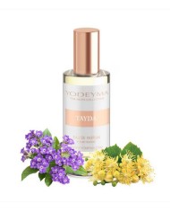 Bernumode | YODEYMA: TAYDA Miniperfume 15мл 7,60 € Аромат, вдохновлённый TILIA Marc-Antoine Barrois
Это цветочный и солнечный аромат — лёгкий, тёплый и радостный. Он вызывает ассоциации с летними днями, природой, солнечными садами, цветущими растениями и мероприятиями на свежем воздухе.
Верхние ноты — это те, которые ощущаются в аромате самыми первыми.Ноты сердца — это эссенция и сущность аромата.Базовые ноты — это те, которые придают аромату глубину и стойкость.
Верхняя нотаЛиповый цвет
Нота сердцаГелиотроп
Базовая нотаАмброксан