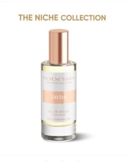 Bernumode | YODEYMA: TAYDA Miniperfume 15мл 7,60 € Аромат, вдохновлённый TILIA Marc-Antoine Barrois
Это цветочный и солнечный аромат — лёгкий, тёплый и радостный. Он вызывает ассоциации с летними днями, природой, солнечными садами, цветущими растениями и мероприятиями на свежем воздухе.
Верхние ноты — это те, которые ощущаются в аромате самыми первыми.Ноты сердца — это эссенция и сущность аромата.Базовые ноты — это те, которые придают аромату глубину и стойкость.
Верхняя нотаЛиповый цвет
Нота сердцаГелиотроп
Базовая нотаАмброксан