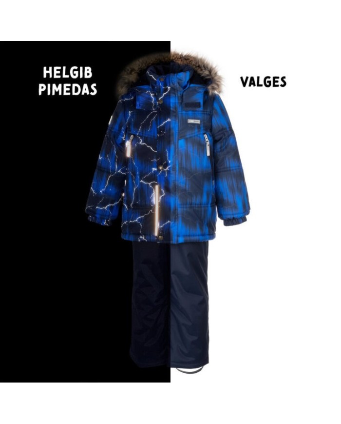 Bernumode | Lenne: Ziemas komplekts CITY  330 g +  150 g 99,11 € Komplekts visiem laikapstākļiem ar atstarojošu rakstu augšpusir piemērots valkāšanai ziemas periodā 
Lenne ziemas komplekts ir ūdens, vēja un lietus necaurlaidīgs. Bikses ar regulējamām lencēm uztur jūsu bērna muguru siltu pat aktīvas rotaļas laikā. Produkta dizainā ir atstarojošas detaļas, kas padara jūsu bērnu redzamu pat vistumšākajā ziemā. Drošu kapuci uz pogām atpogā no izstrādājuma, ja tas iestrēgs 
 
ĪPAŠI SILTA ⁑⁑ izolācija ir vislabākā izvēle salam. Piedāvā valkātājiem komfortu un kustību brīvību -1..-30°C. 
Manšete ar mīkstu kažokādas oderi. Šī unikālā āra apģērba detaļa aizsargā jūsu bērnu maigo ādu no berzes pret stipru un izturīgu audumu. Izvēloties āra apģērbu, dodiet priekšroku šim neaizvietojamajam risinājumam. 
Cilpa atstarotāja piestiprināšanai.
