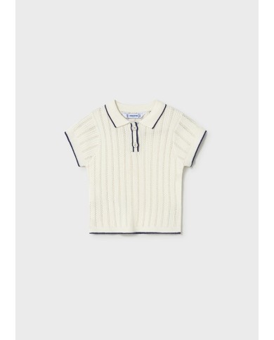 Mayoral: Knit polo shirt for girls