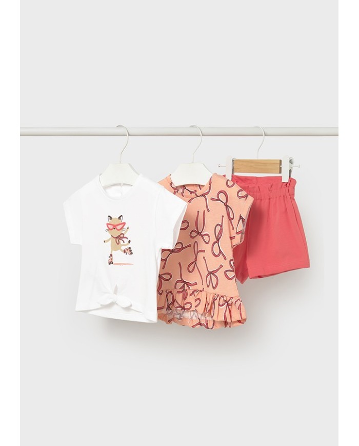 Bernumode | Mayoral: Girls’ 3-piece set (2 T-shirts and shorts) €25.54 
