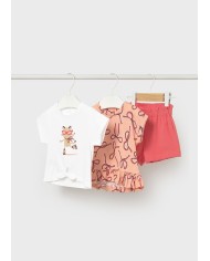 Bernumode | Mayoral: Girls’ 3-piece set (2 T-shirts and shorts) €25.54 
