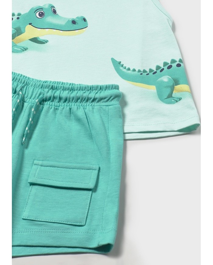 Bernumode | Mayoral: 3-Piece Boy’s Set (T-Shirt, Sleeveless T-Shirt, Shorts) €25.54 
