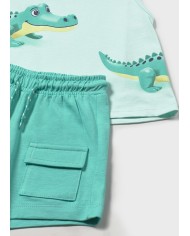Bernumode | Mayoral: 3-Piece Boy’s Set (T-Shirt, Sleeveless T-Shirt, Shorts) €25.54 
