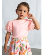 Bernumode | Mayoral: S/sl tulle t shirt for girl €18.18 
