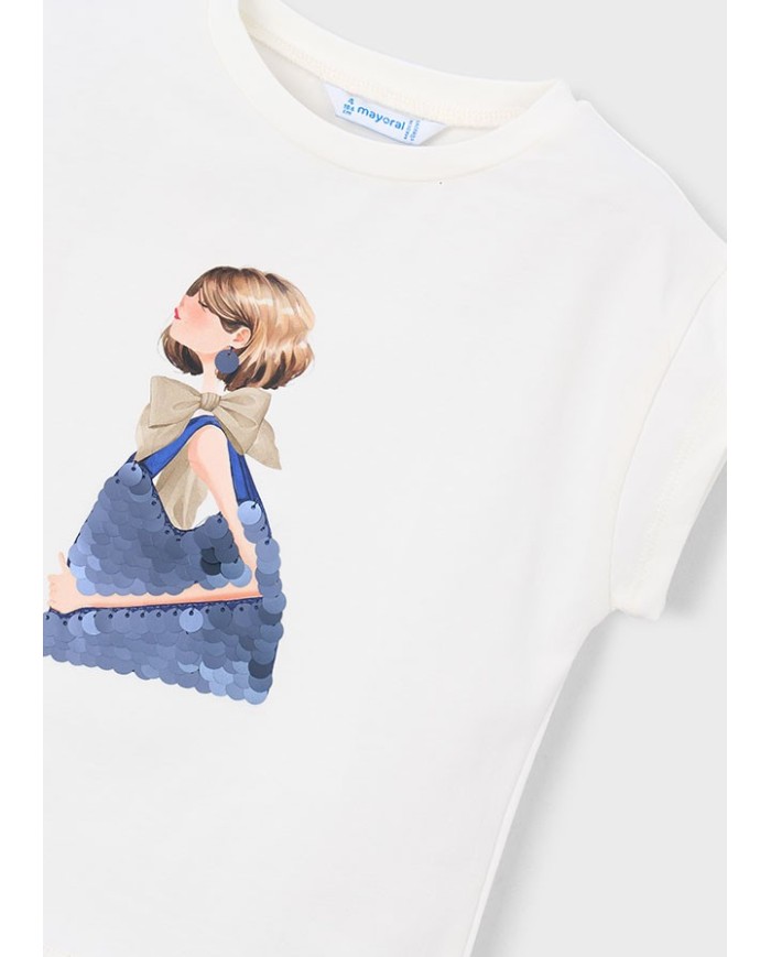 Bernumode | Mayoral: T-krekls meitenei ar īsām piedurknēm 16,45 € 