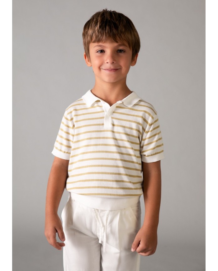 Bernumode | Mayoral: Zēnu adīts polo krekls ar īsām piedurknēm 21,07 € 