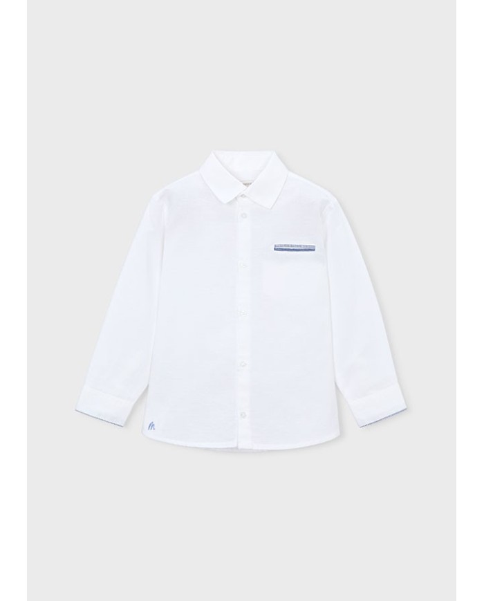 Bernumode | Mayoral: Boys’ Long-Sleeve Linen Shirt €21.07 
