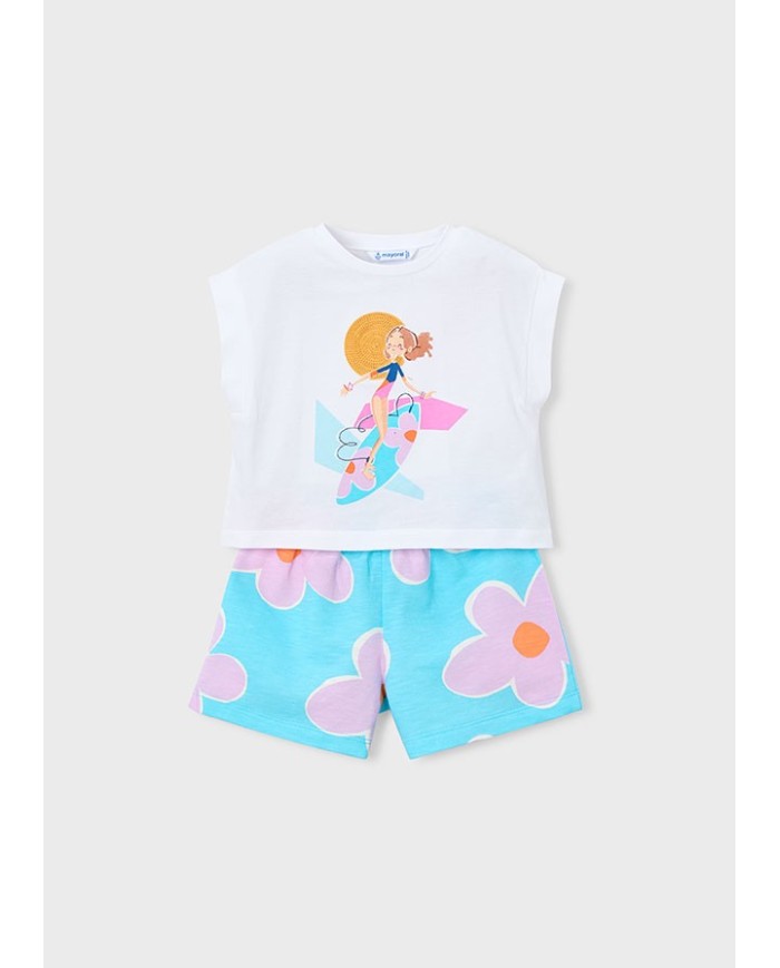Bernumode | Mayoral: 2 daļu komplekts meitenei (Šorti un T-krekls) 23,55 € 