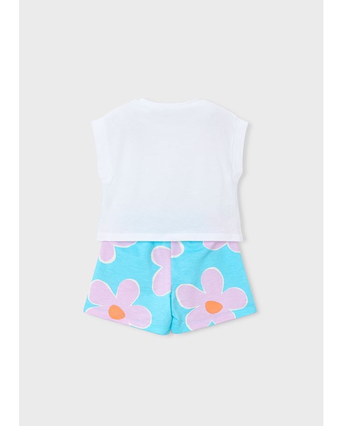 Bernumode | Mayoral: 2-piece set for a girl (Shorts and T-shirt) €23.55 
