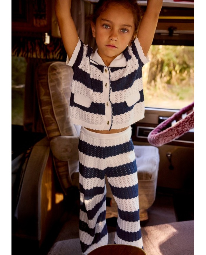 Bernumode | Mayoral: Long knit trousers set for girl €36.28 
