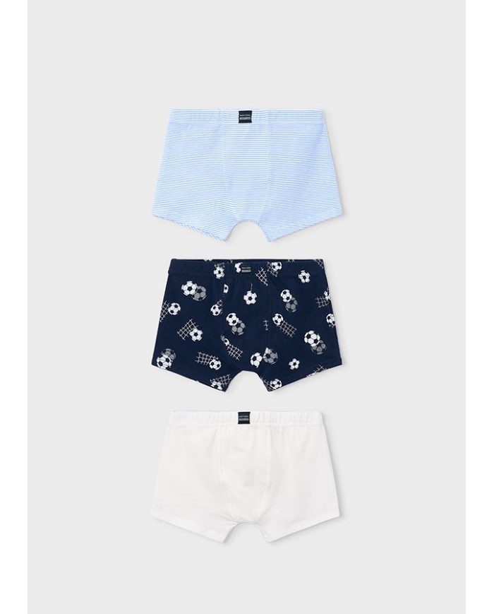 Bernumode | Mayoral: Zēnu biksīts Boxer (3 gab.) 18,10 € Komplekts ar 3 puiku bokserbiksēm. Mīkstas, ērtas un piemērotas ikdienas valkāšanai.
