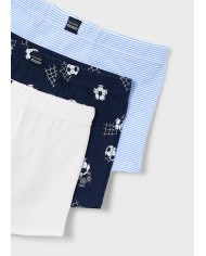 Bernumode | Mayoral: Zēnu biksīts Boxer (3 gab.) 18,10 € Komplekts ar 3 puiku bokserbiksēm. Mīkstas, ērtas un piemērotas ikdienas valkāšanai.